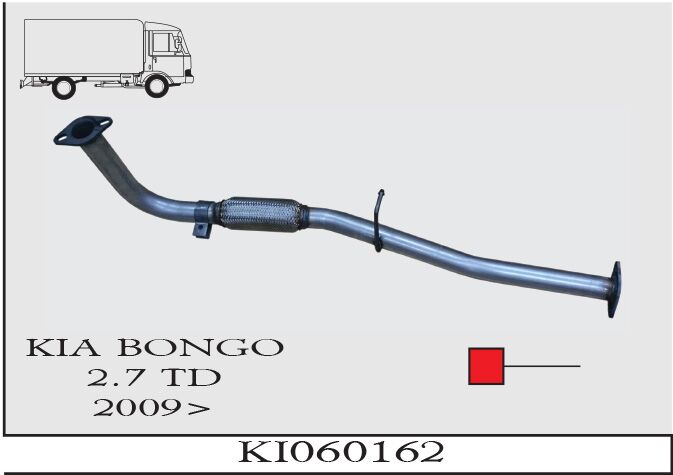Kia Bongo 2.7 Ön Boru Uzun Spiralli 2009>..