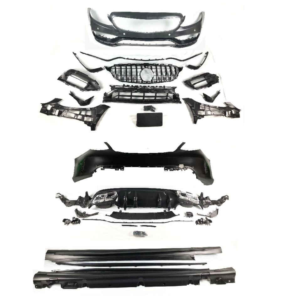 BODY KİT W205 C63 ''PANJUR+EGSOZ'' FACELİFT