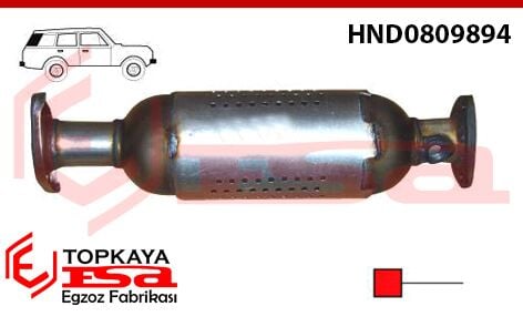 Honda CRV 2.0İ 16V Katalitik Konvertör Euro 4 1997 > 2001