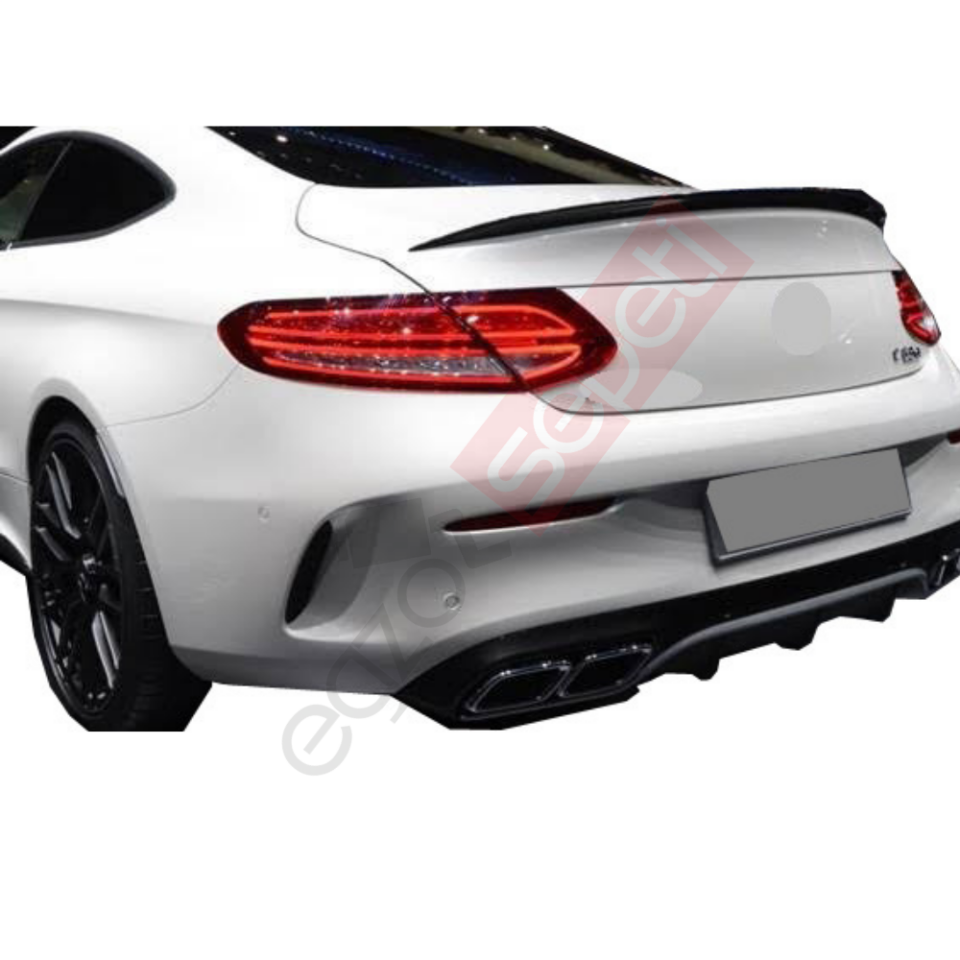 Mercedes W205 Coupe Amg Bagaj Spoileri İthal Ürün (Taiwan)