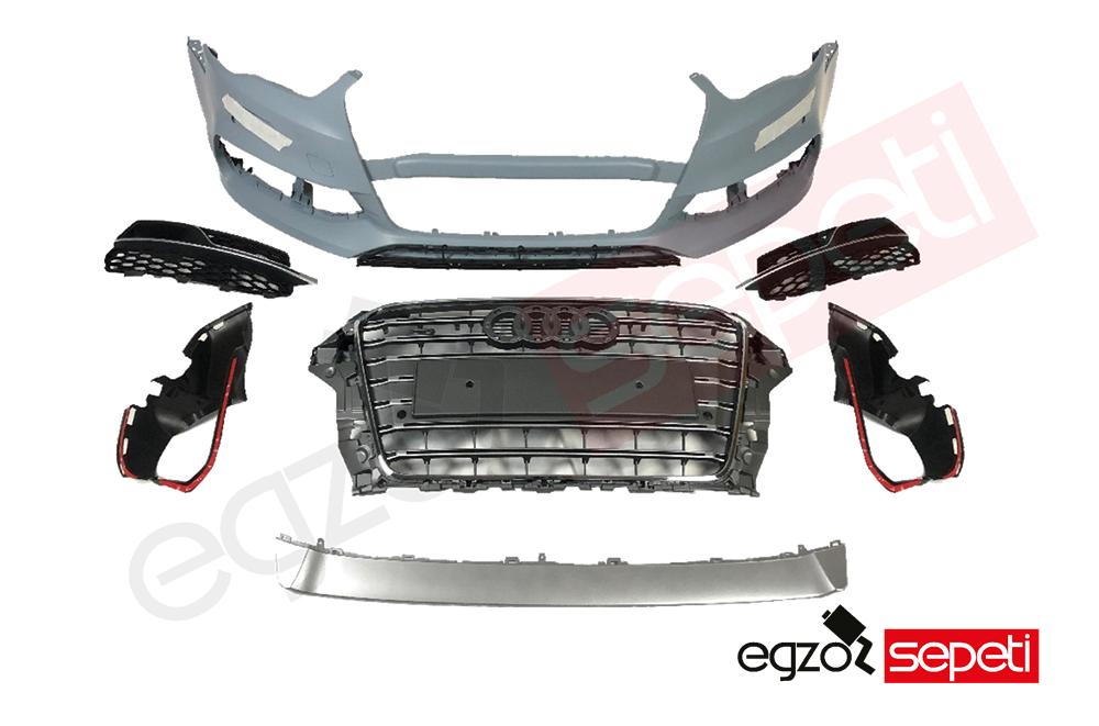 Audi A3 Ön Tampon S 2012 > 2016