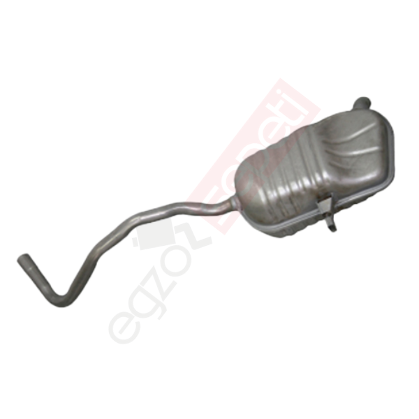 Renault Megane 2 Arka Susturucu Borulu 1.5 / 1.9 Td Baskılı 2002 / 2005