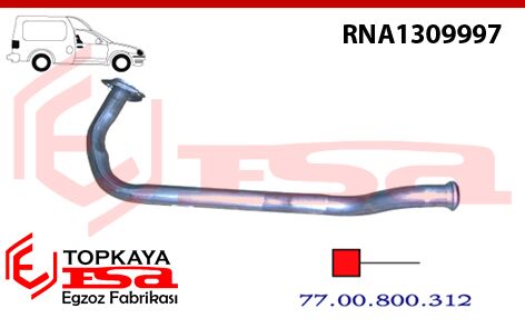 Renault Expres Ön Boru 1.4İ 1991 > 1997