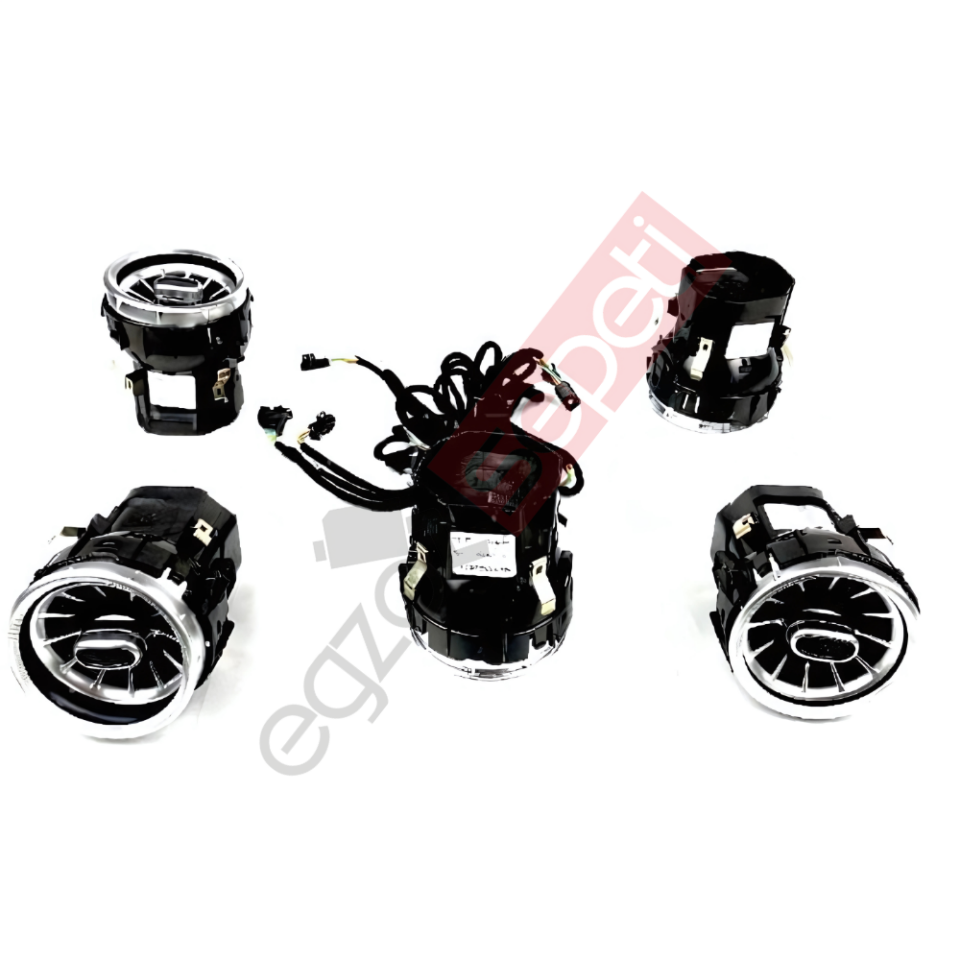 Mercedes W205/W253 Kalorifer Izgara Seti 5 Parça