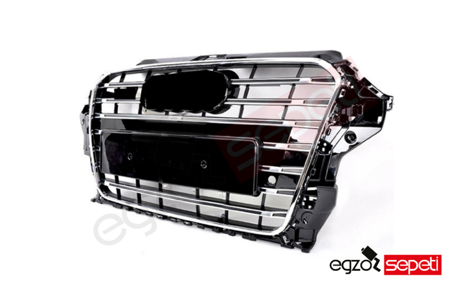 Audi A3 S3 Panjur Krom/Siyah 2012 > 2016