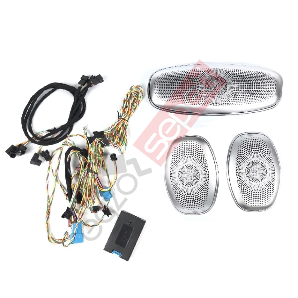 Mercedes W205 Tavan Hoparlör Kapağı Seti 3Parça 15'-18'