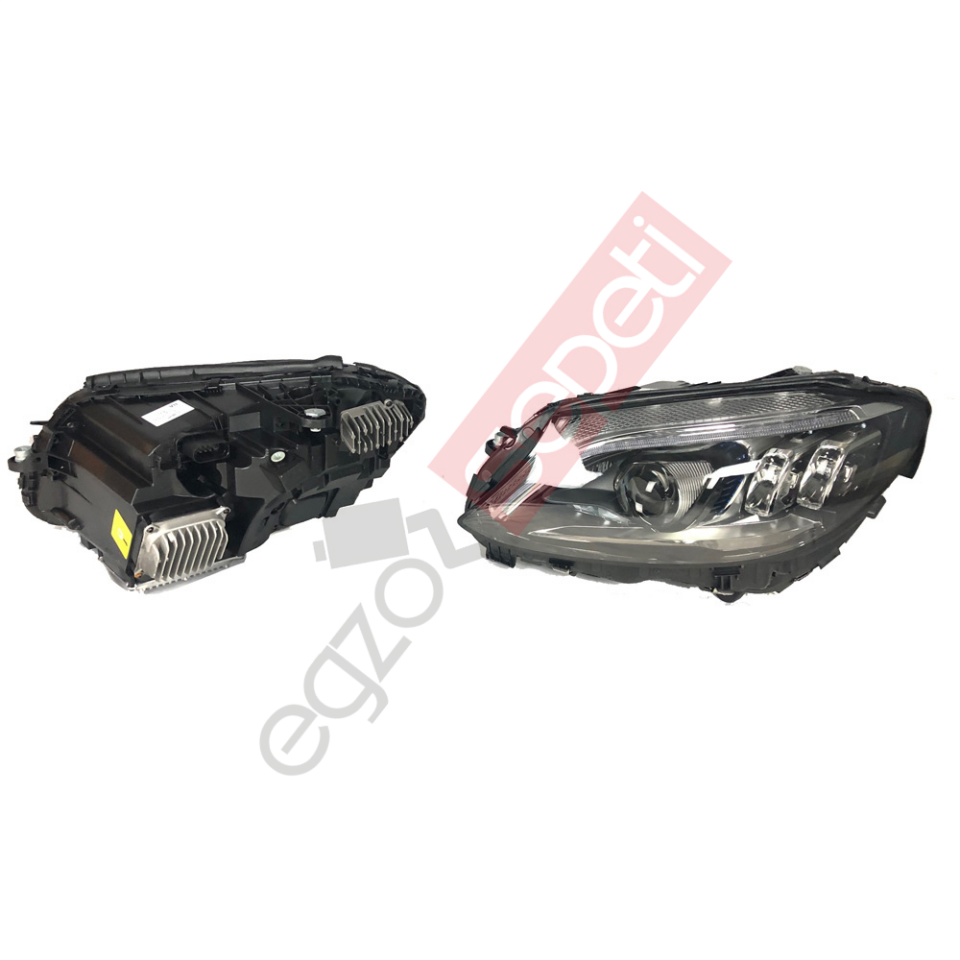 Mercedes W205 Far Seti Multibeam Led 2015-2021