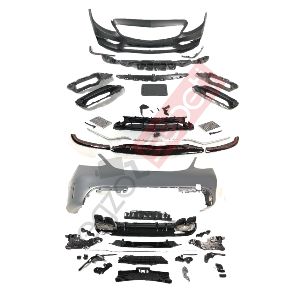 Mercedes Mercedes W205 ''Panjur-Lip''Facelift Body Kit