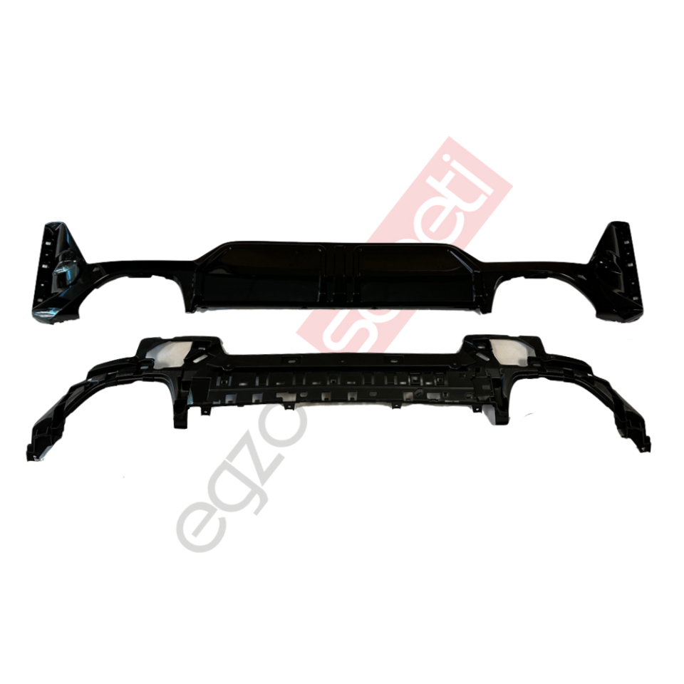 Bmw G20 Difüzör Piano Black/ Krom Egsoz 3.40 Lci