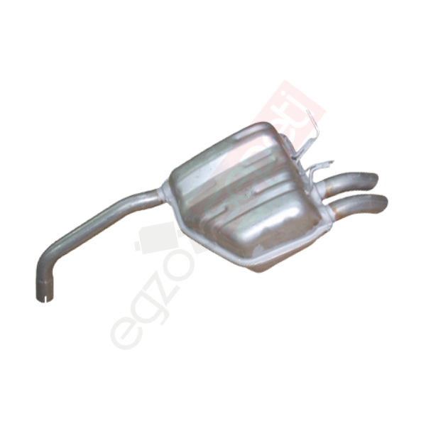 Renault Safrane 2.2 / 2.5 Td Arka Susturucu Borulu Baskılı Çift Çıkış 1993 / 2002