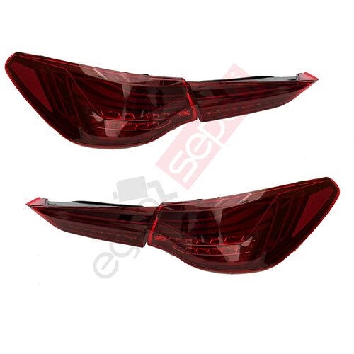 Bmw G22 Cs Look Kırmızı Stop Seti