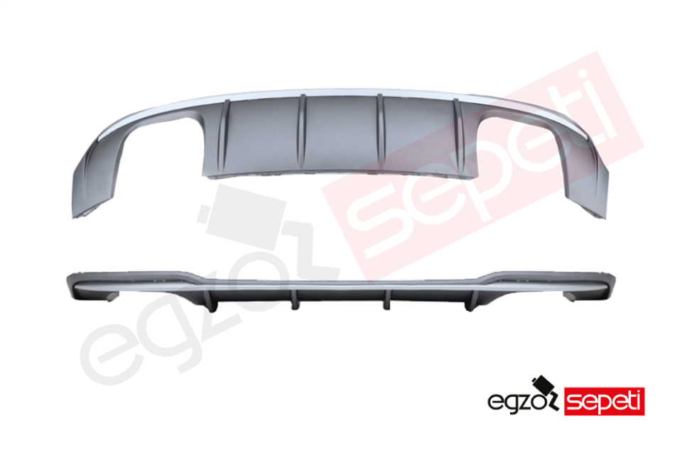 Audi A3 S-Line İçin S3 Sedan Difüzör 2013 - 2016