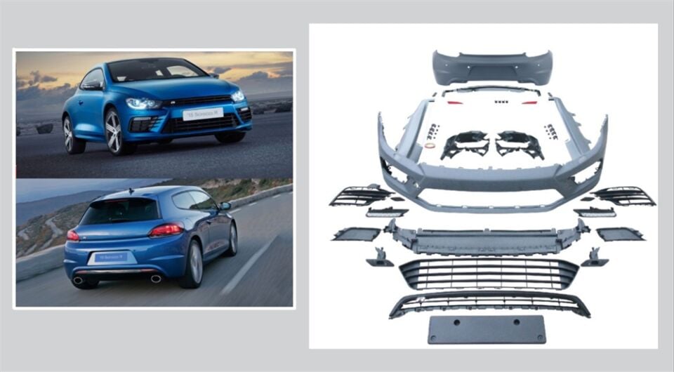 VW Scırocco 2015+ Makyajlı R Body Kit