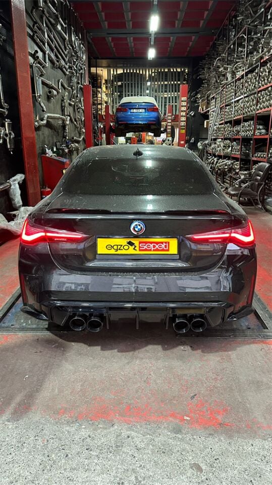 Akrapoviç İthal Krom Egzoz Ucu 100 MM Takım Sag Ve Sol Gerçek Karbon Malzeme İthal Ürün