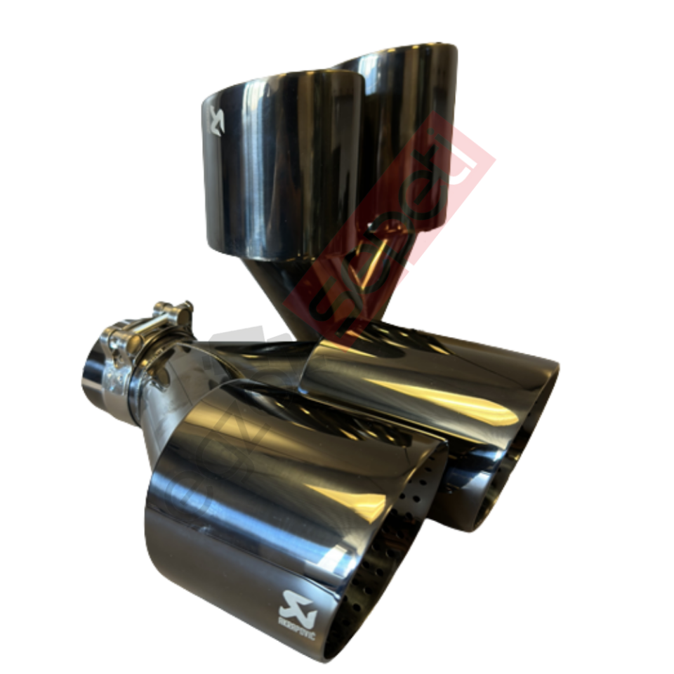 Akrapoviç İthal Krom Egzoz Ucu 100 MM Takım Sag Ve Sol Gerçek Karbon Malzeme İthal Ürün