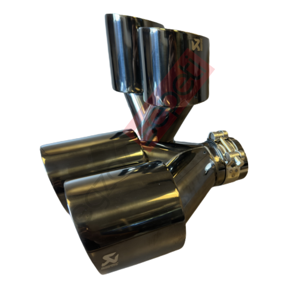 Akrapoviç İthal Krom Egzoz Ucu 100 MM Takım Sag Ve Sol Gerçek Karbon Malzeme İthal Ürün