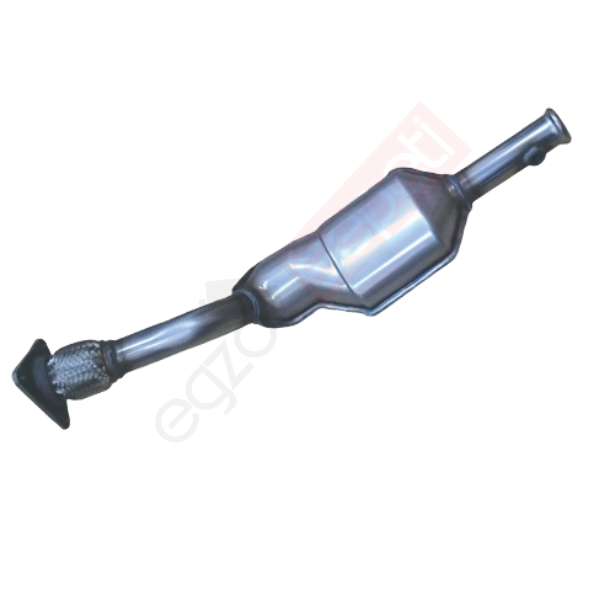 Renault Megane 1 1.4 /1.6 E Katalitik Konverter Yerine Ön Baskılı Spiralli Susturucu 1995 / 2002
