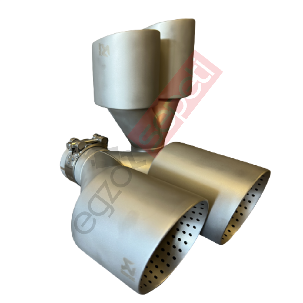 Akrapoviç İthal Krom Egzoz Ucu 100 MM Takım Sag Ve Sol Gerçek Karbon Malzeme İthal Ürün