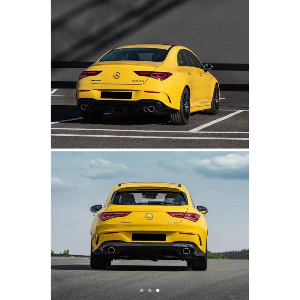 W118 CLA35 DİFÜZÖR VE  KROM EGSOZ UCU