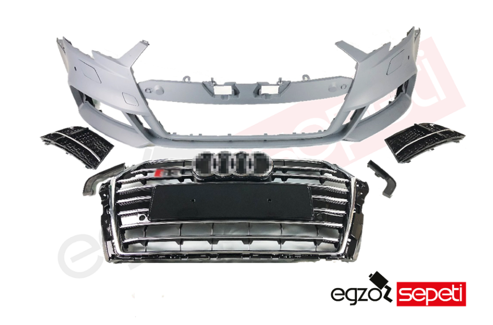 Audi A3 S3 Ön Tampon 2016-On 5D