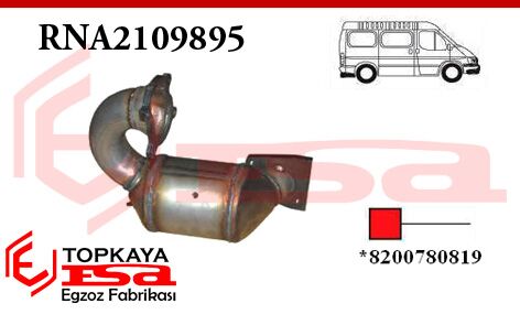 Renault Traffıc 2 1.9 Dci / Td Katalitik Konverter Euro 3 2001 > 2006
