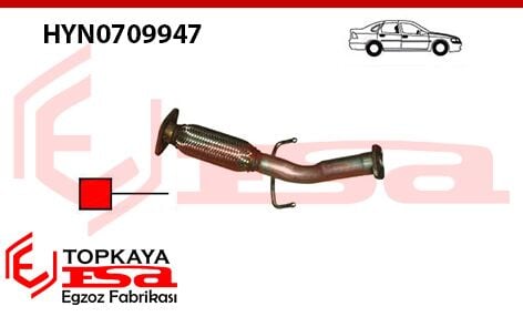 Hyundai Accent Era Dsl Ön Boru Spiralli 2002 > …