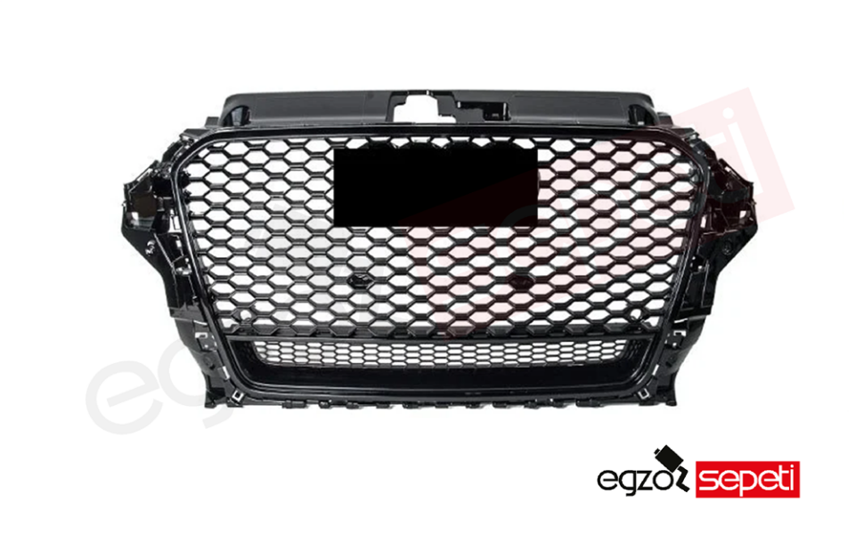 Audi A3 Rs3 Panjur Quattro Yazılı Siyah/Siyah 2016-On