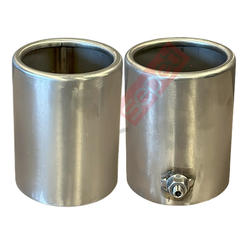 Mazda Mx5 Geçme Egzoz Ucu Vidalı Mat Model 2 Adet