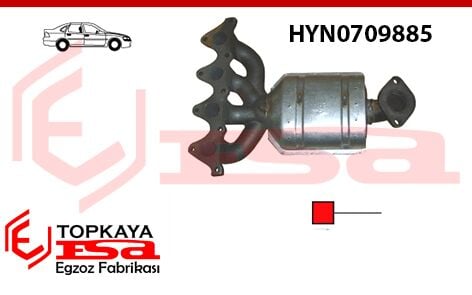 Hyundai Accent 1.6 Katalitik Konvertör Euro 3 2006