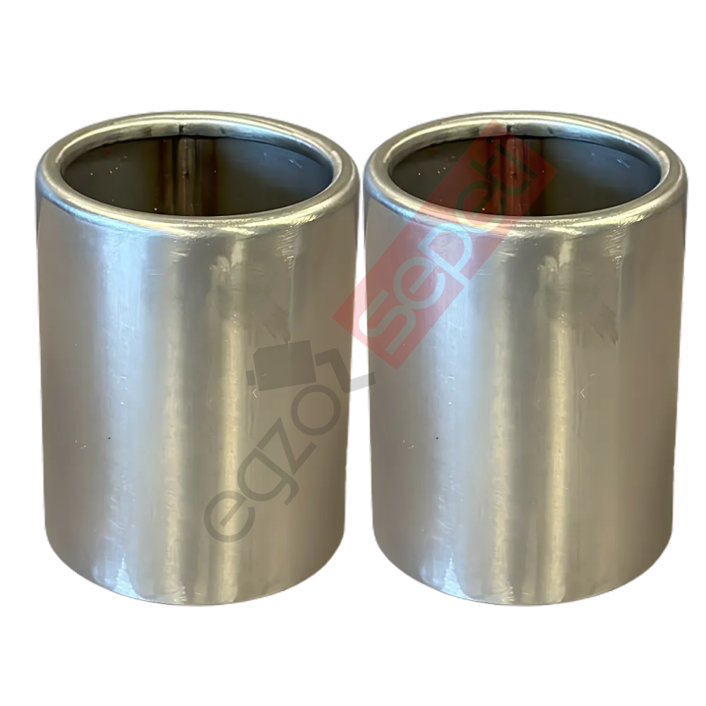 Mazda Mx5 Geçme Egzoz Ucu Mat Model 2 Adet