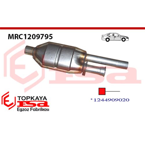 Mercedes E200 / Mercedes E220 124W Katalitik Konverter Euro 4 1992 > 1995