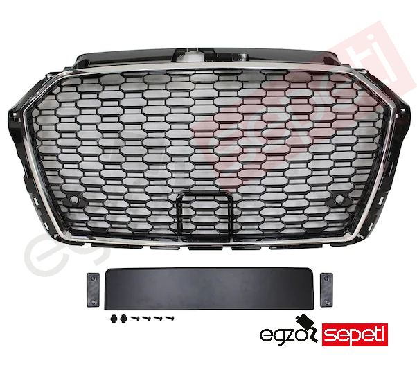 Audi A3 Rs3 Panjur Krom/Siyah 2016-On