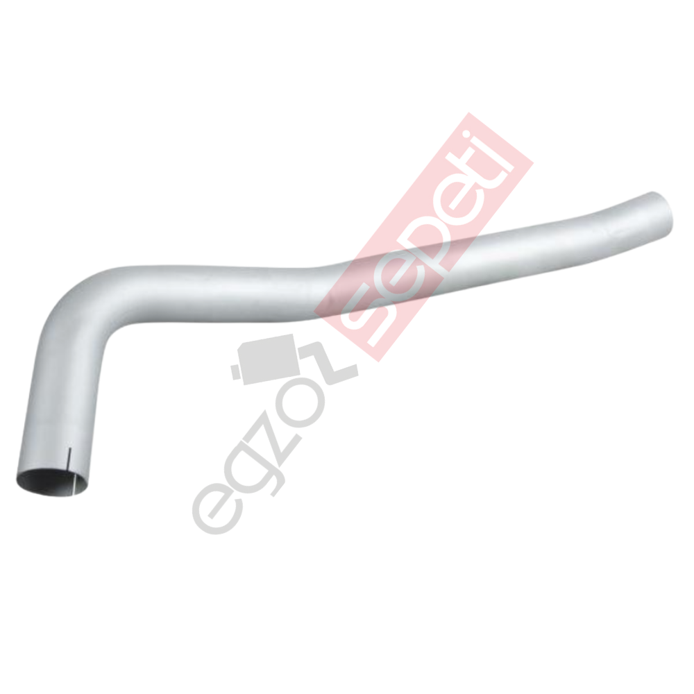 Mercedes 2435 Boru, Egzoz Ön, E1, 6584900519 Mercedes 2435 Ø101,6 Alusi,