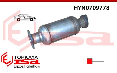 Hyundai Accent Era 1.4/1.6 16V Kat Yerine Susturucu 2006 >..