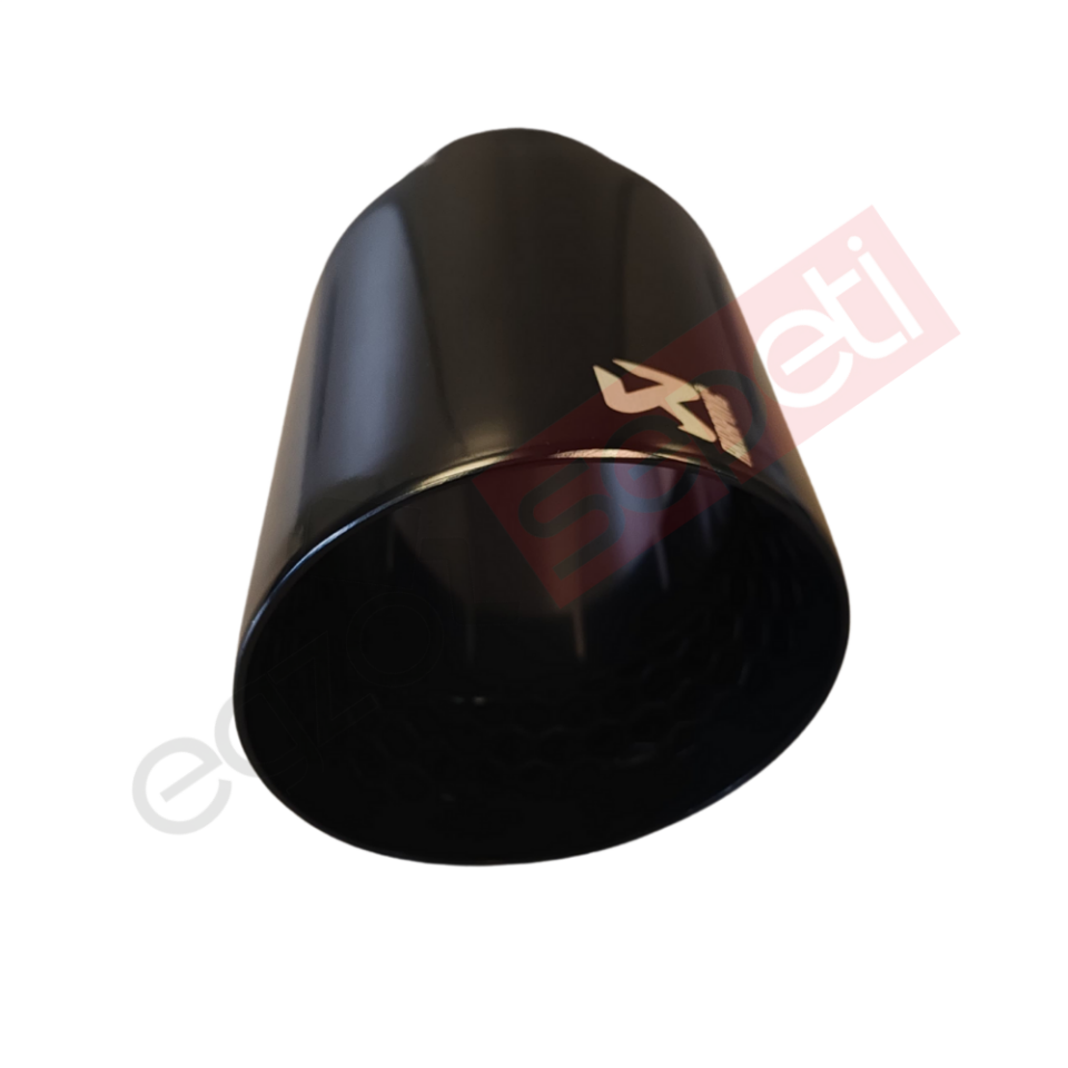 Akrapoviç Krom Egzoz Ucu 90 MM Parlak Siyah İthal Ürün