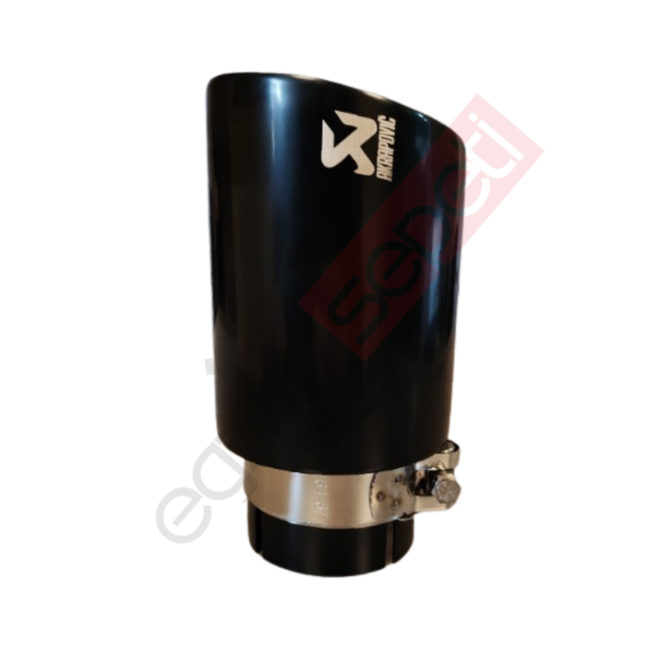 Akrapoviç Krom Egzoz Ucu 90 MM Parlak Siyah İthal Ürün