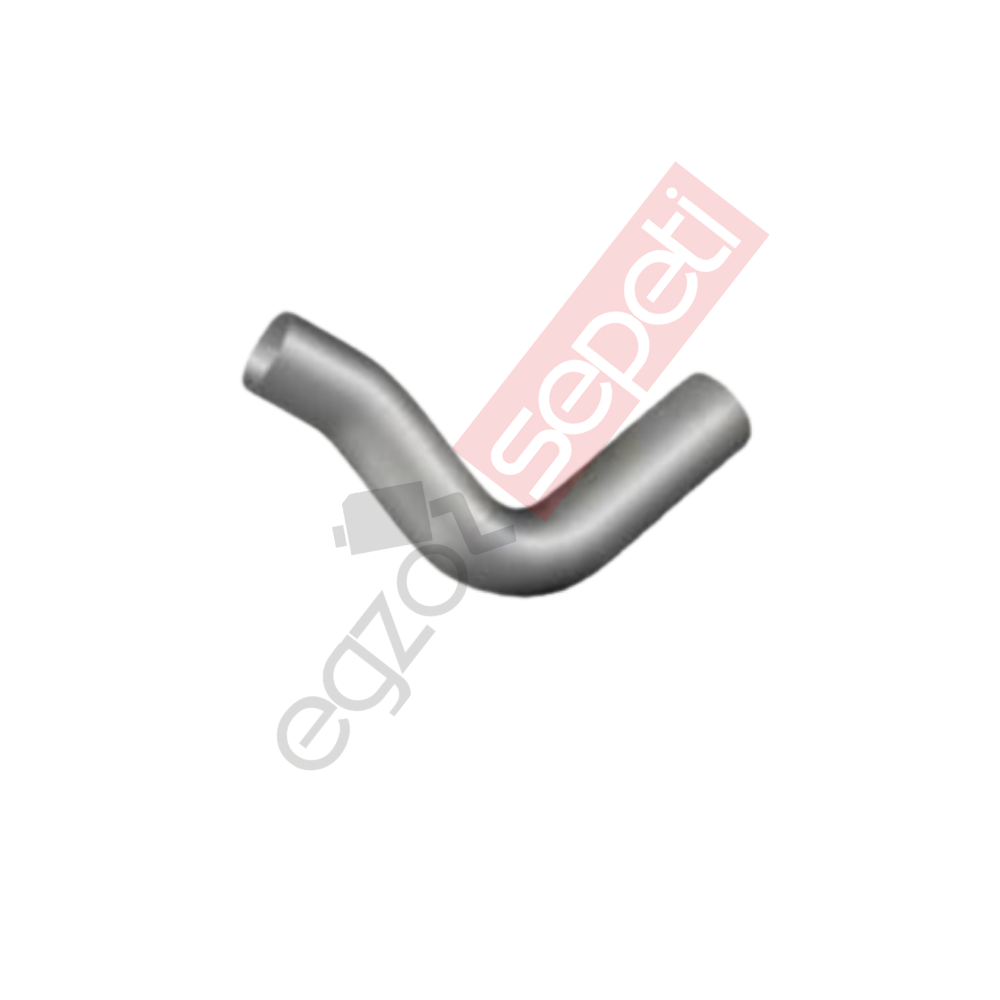 Mercedes 1844 Boru, Egzoz Ön, E1, 6554901320 Mercedes 1844 Ø101,6 Alusi,