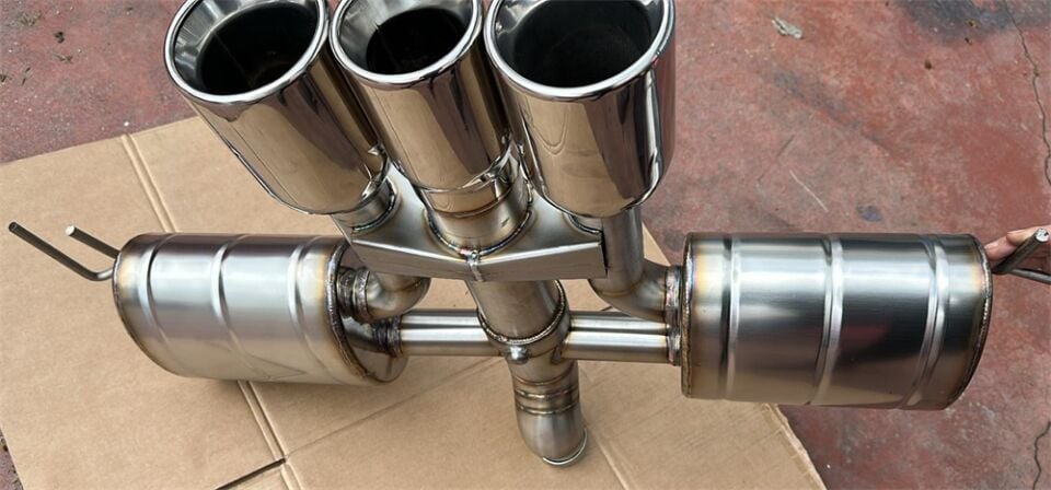 Honda Civic Fk7 / Fk8 Valvetronik Kumandalı Krom Egzoz Çıkışlı Sistem