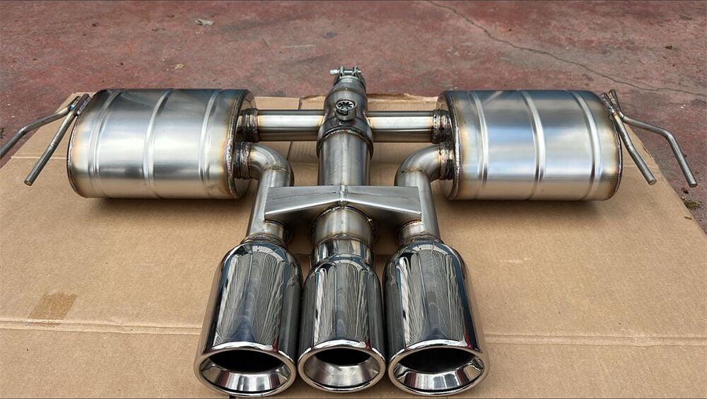 Honda Civic Fk7 / Fk8 Valvetronik Kumandalı Krom Egzoz Çıkışlı Sistem