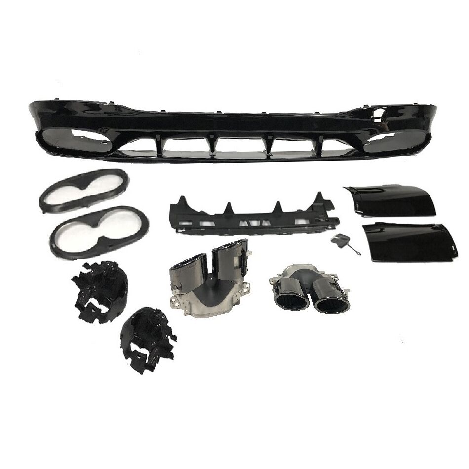 W118  CLA45  DİFÜZÖR VE SİYAH EGSOZ UCU