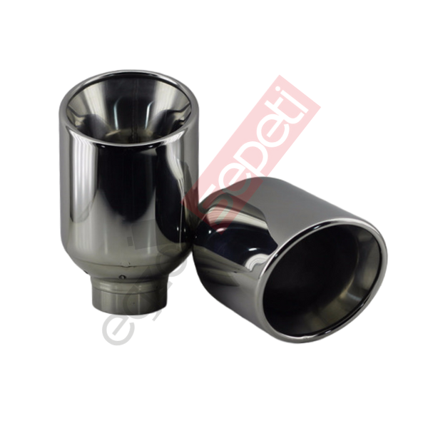 Seat Leon Aero Tampon İçin 2 Adet Krom Egzoz Ucu 120 MM