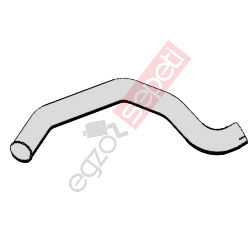 Iveco Fiat Boru, Egzoz Ön, E0, 4722412 Iveco Fiat Ø114,3 Alusi,
