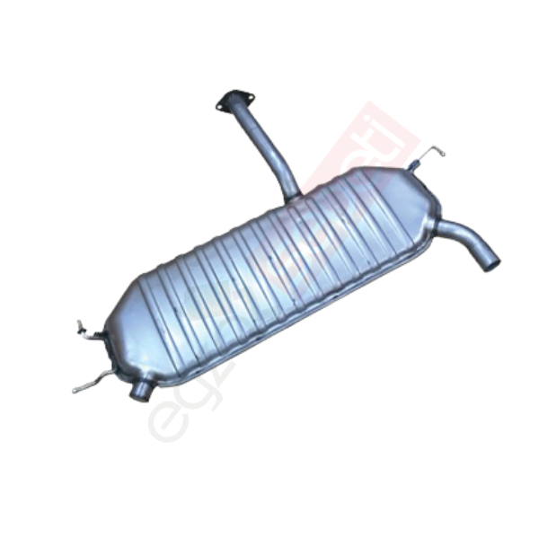 Hyundai Tuscon Arka Susturucu Borulu  Baskılı Tek Çıkış 2004 / 2008