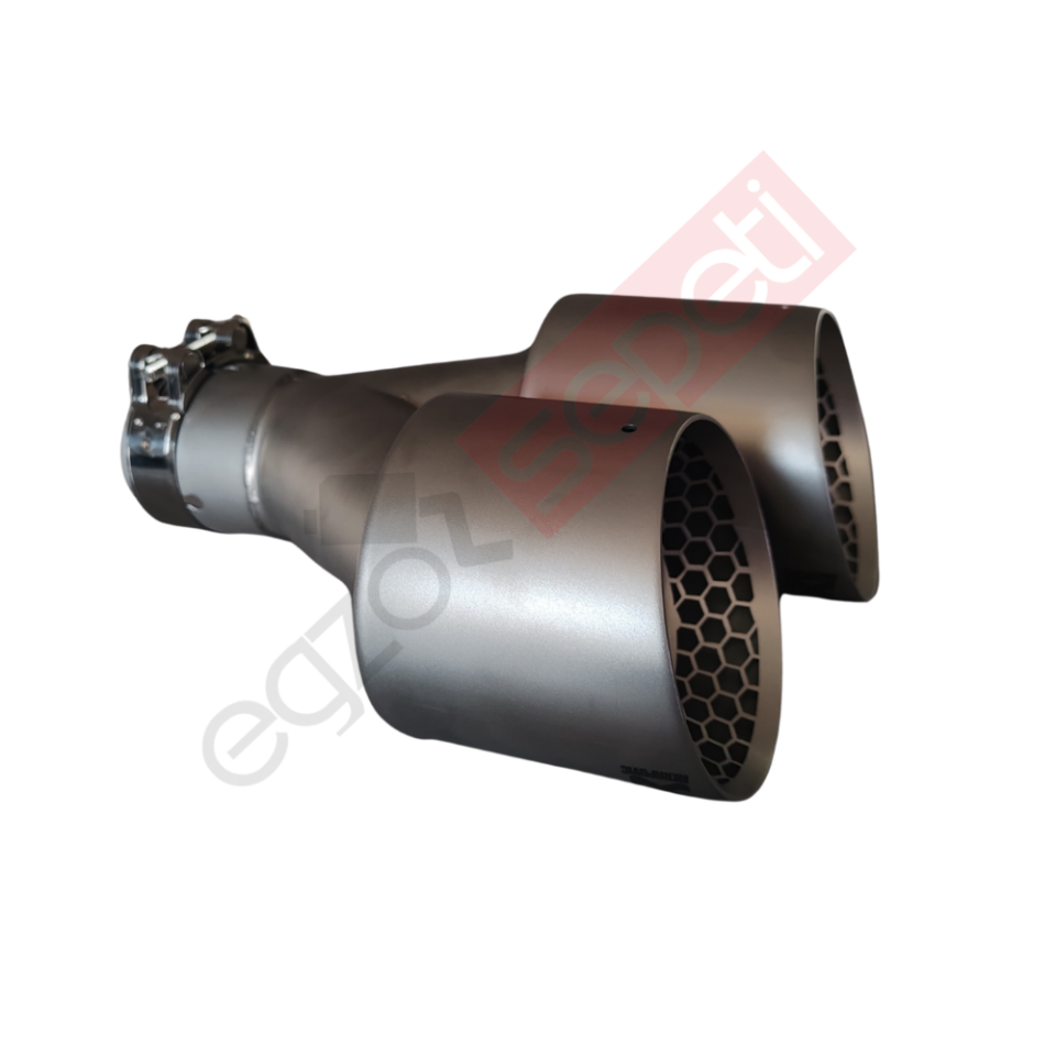 Akrapoviç Egzoz Ucu 100 MM Krom Çiftli Sag İthal Ürün