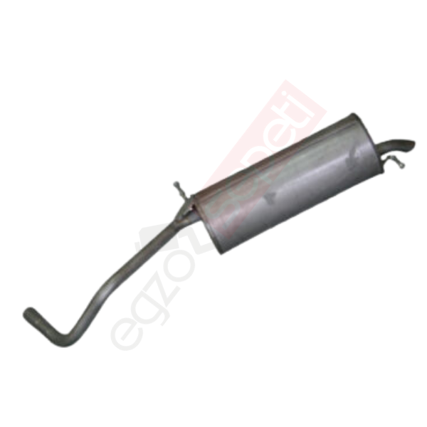 Skoda Fabia 1.4 Hb / Sedan Benzinli Arka Susturucu Borulu 1999  Ve Sonrası