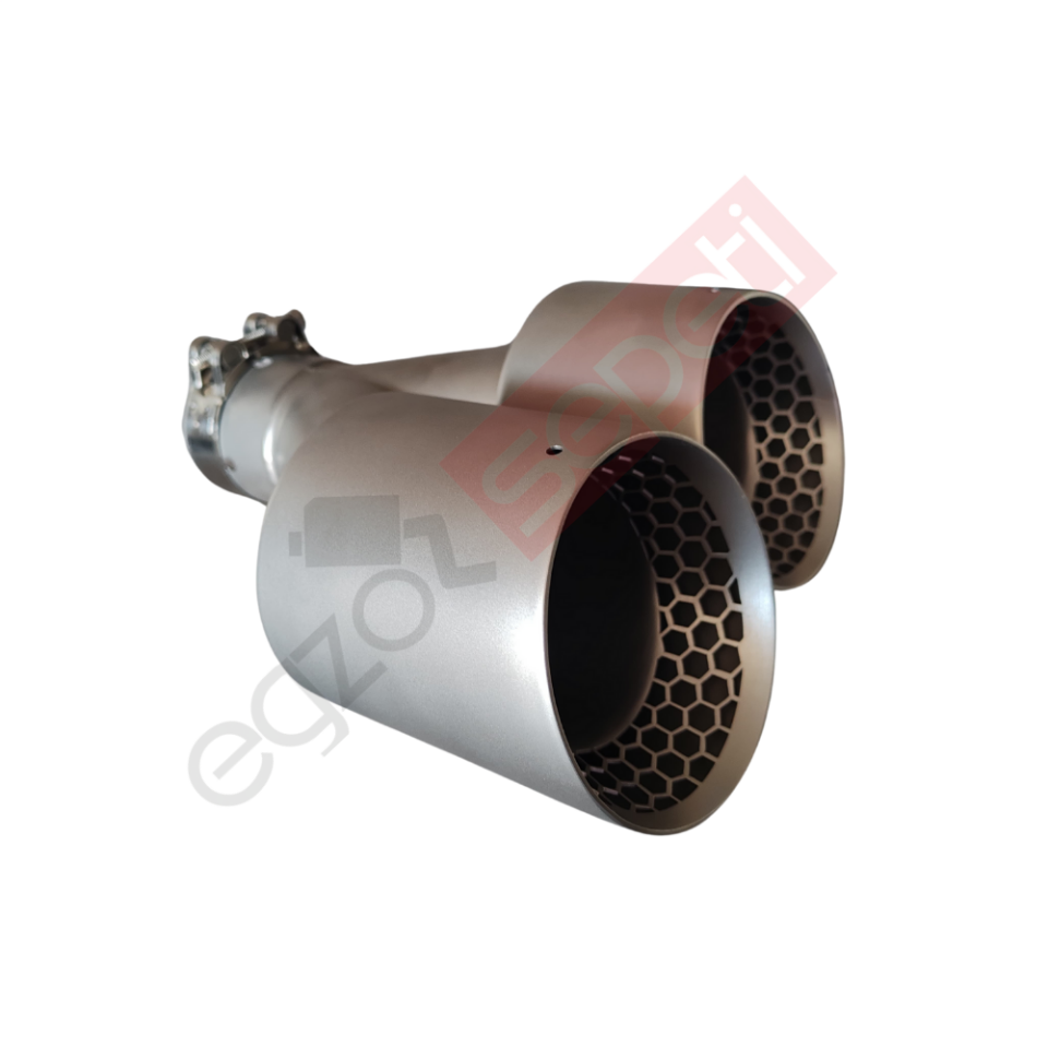 Akrapoviç Egzoz Ucu 100 MM Krom Çiftli Sol İthal Ürün