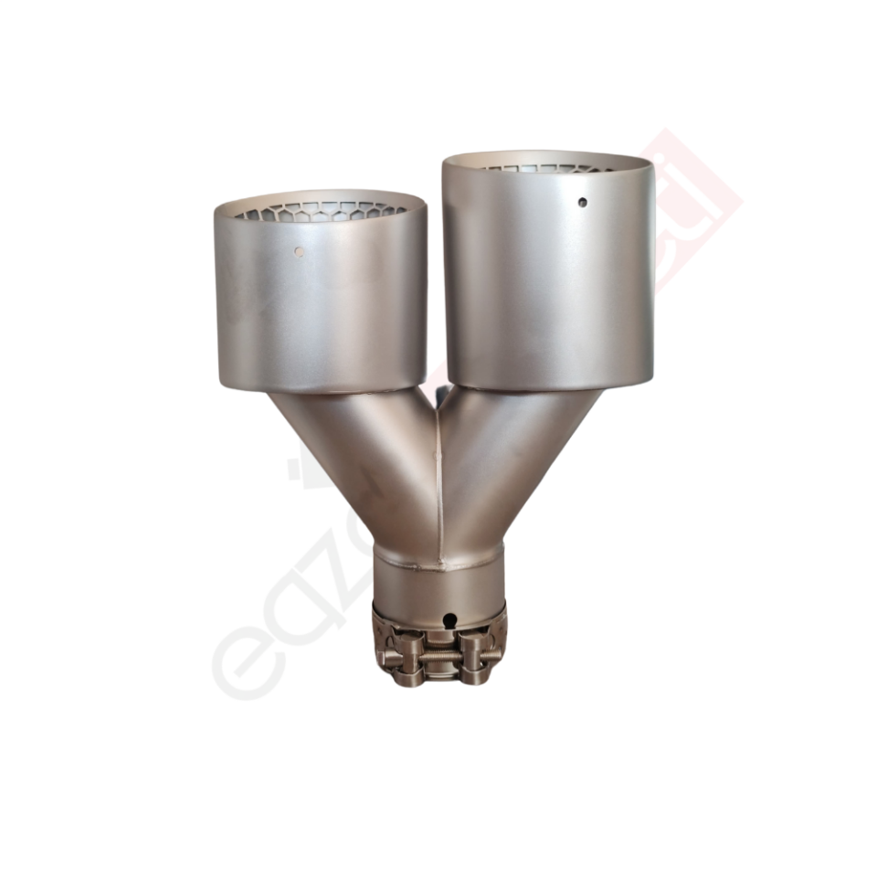 Akrapoviç Egzoz Ucu 100 MM Krom Çiftli Sol İthal Ürün